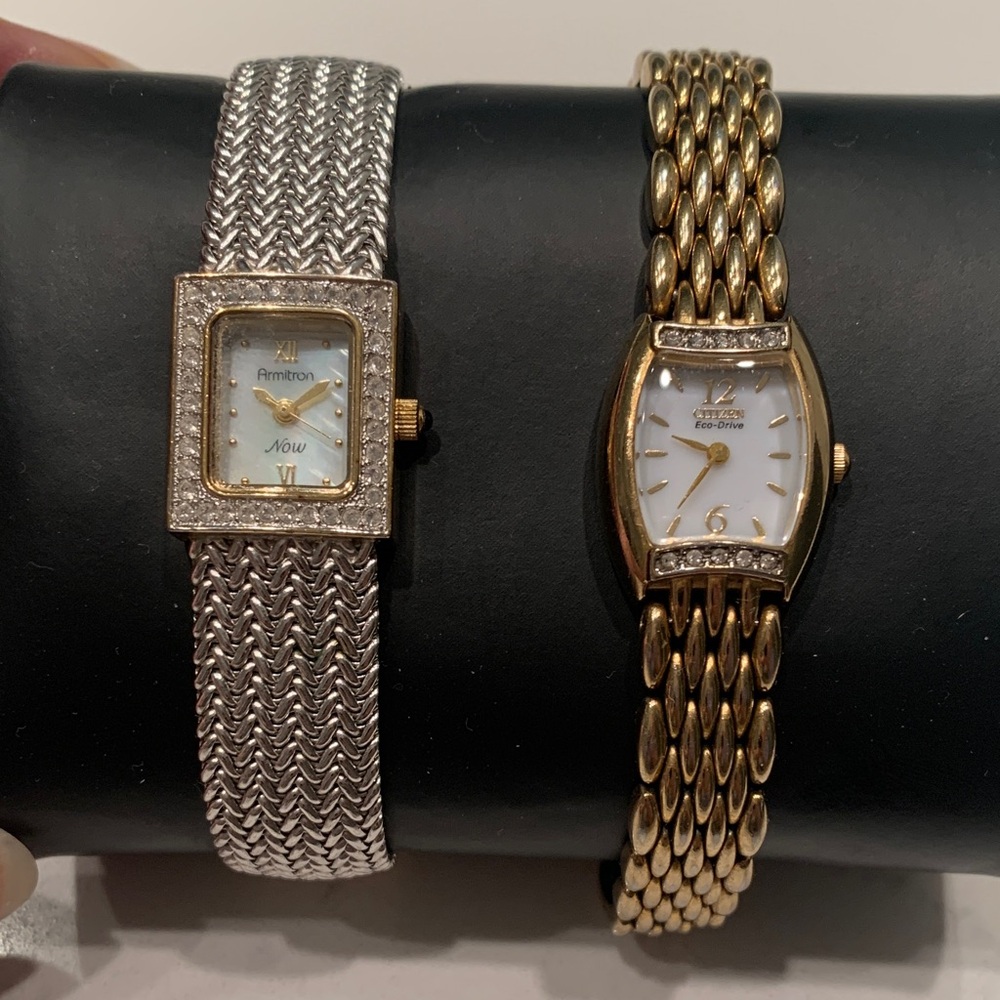 Silver and Gold Women's Watches